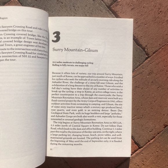 Vintage 20 Bicycle Tours in New Hampshire Biking Cyclist Guide Outdoors - Picture 3 of 9